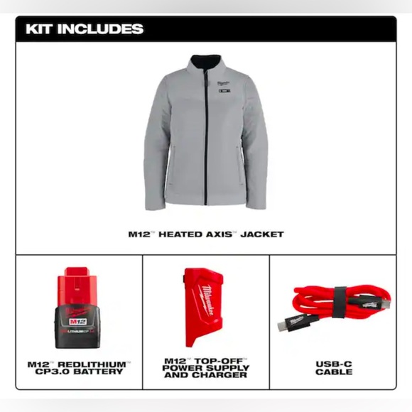 Milwaukee Heated Jacket - NEW - Picture 5 of 11